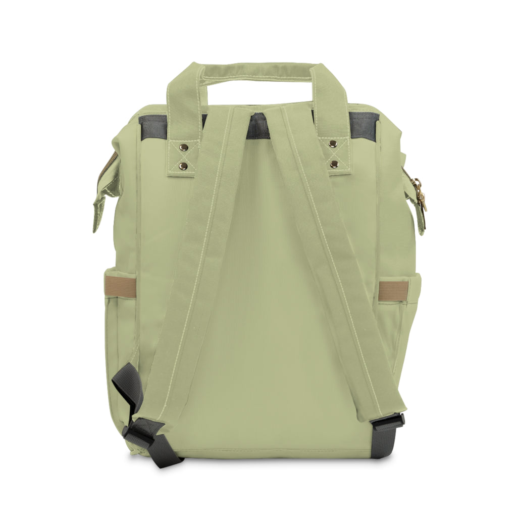 Dino Hello Multifunctional Diaper Backpack — Cute Jungle Baby Bag with Changing Station