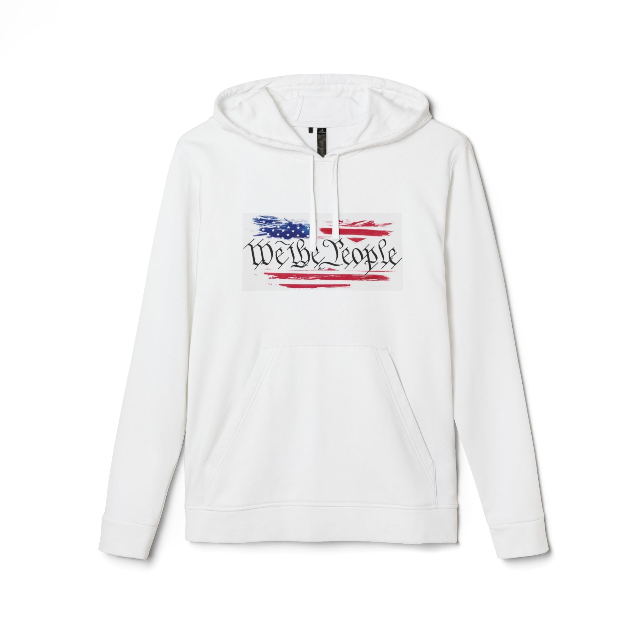 We the People American Flag Hoodie — Patriotic USA Constitution Design