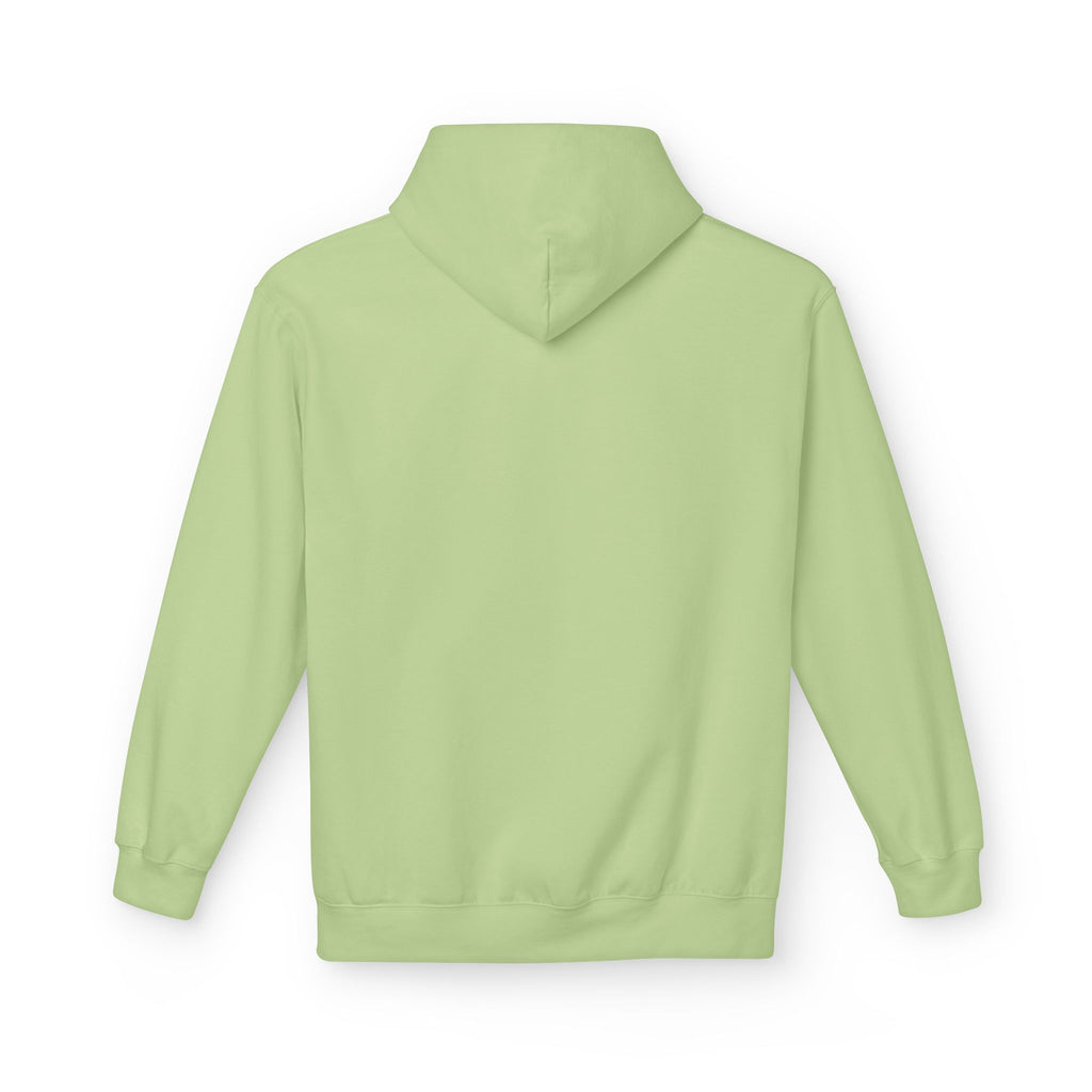 Coffee Hoodie - "running on iced coffee." Minimal Casual Pullover for Coffee Lovers