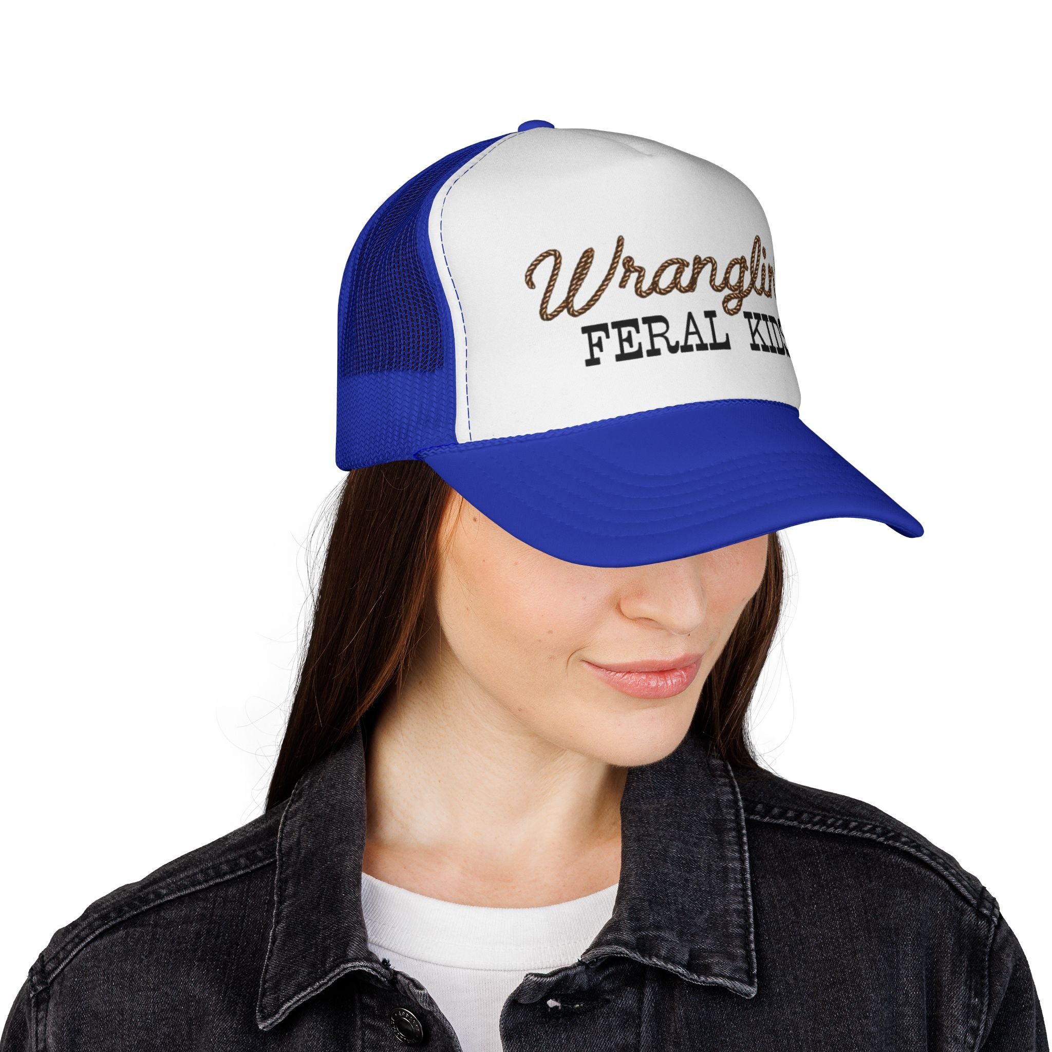 Wranglin' Feral Kids Trucker Cap