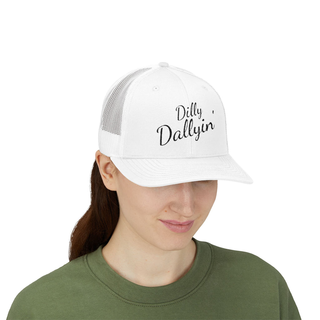 Dilly Dallyin' Script Trucker Cap