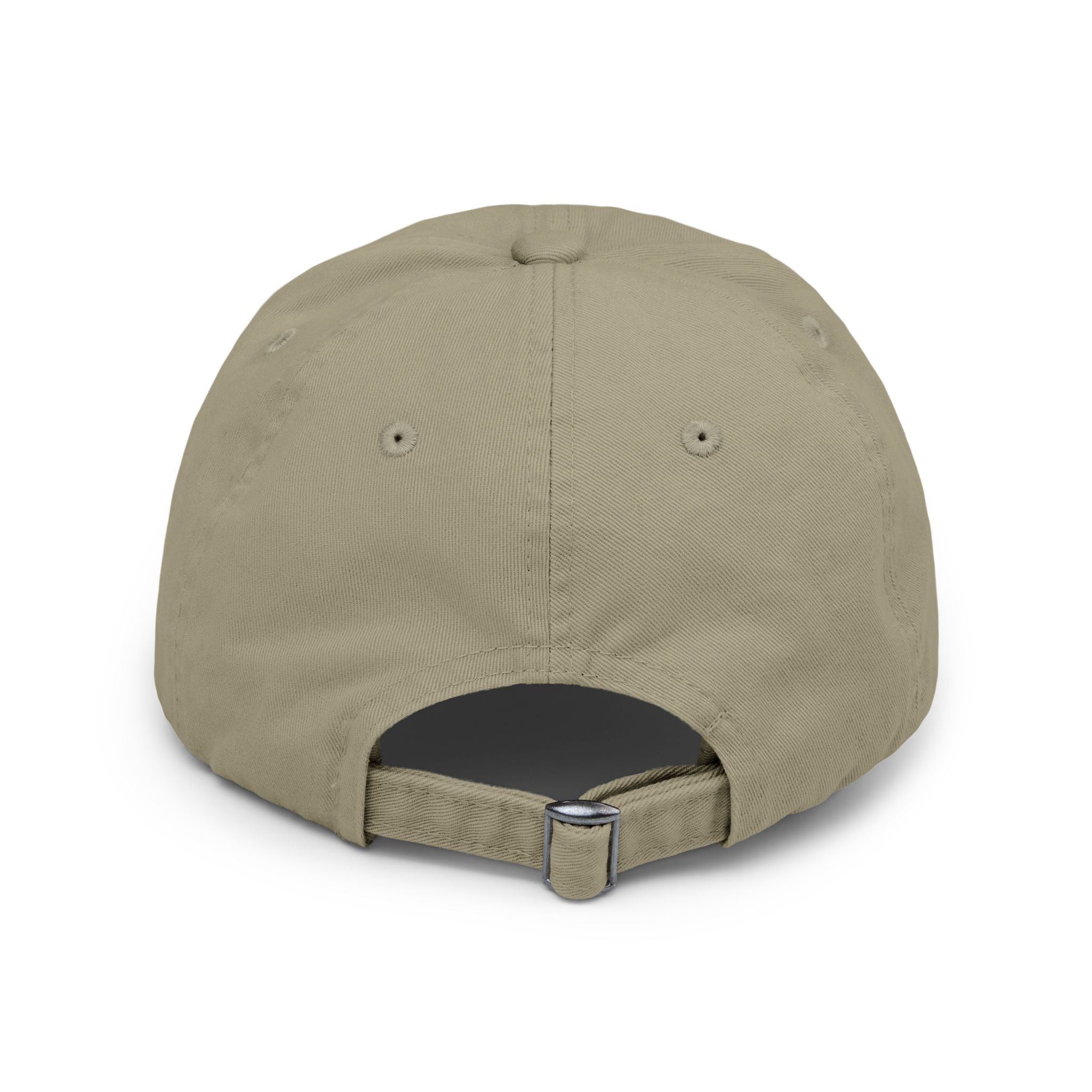 Distressed Cap — "Warning I Have No Filter" Embroidered Dad Hat