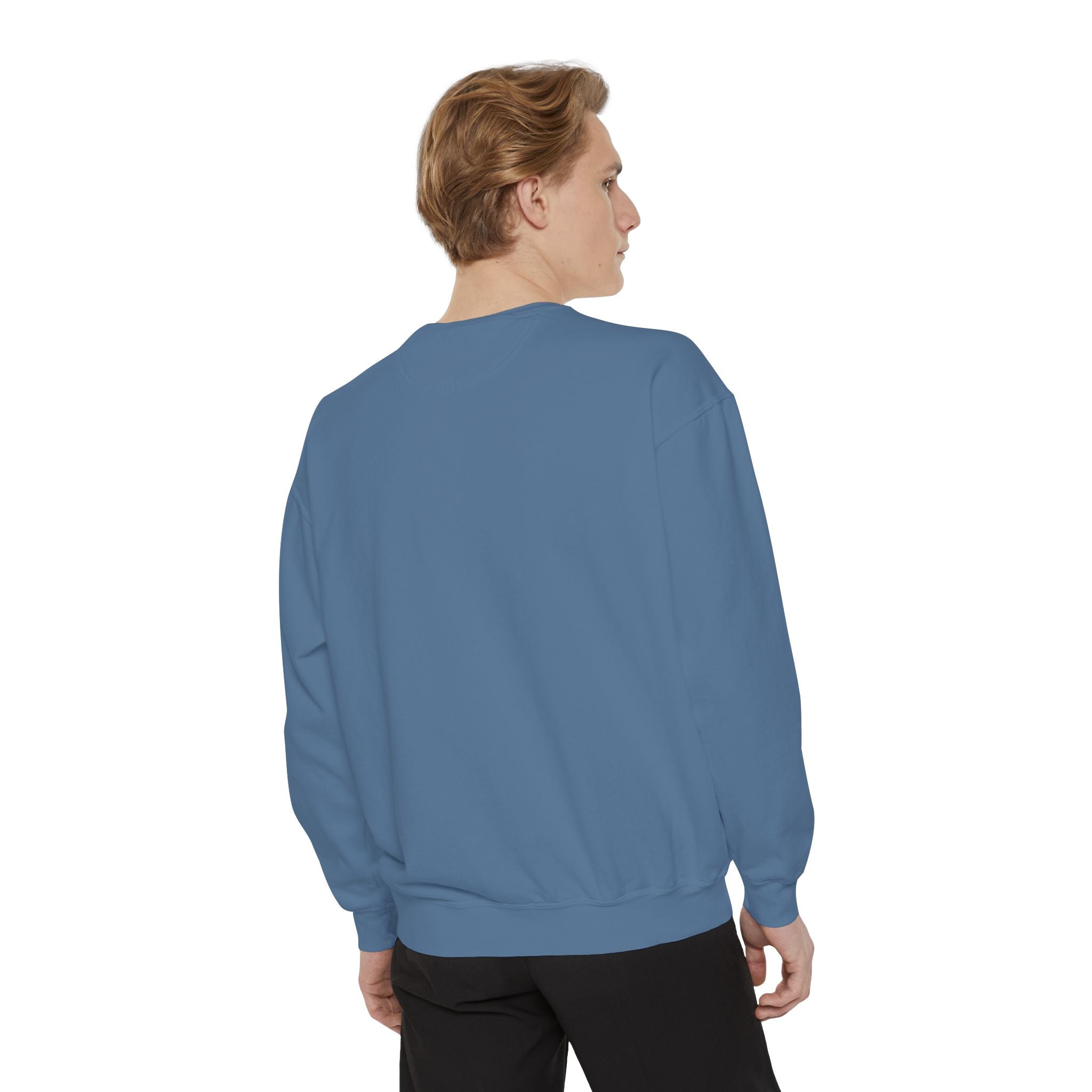 Faith Love Hope Family Sweatshirt – Vertical Script Cross Design