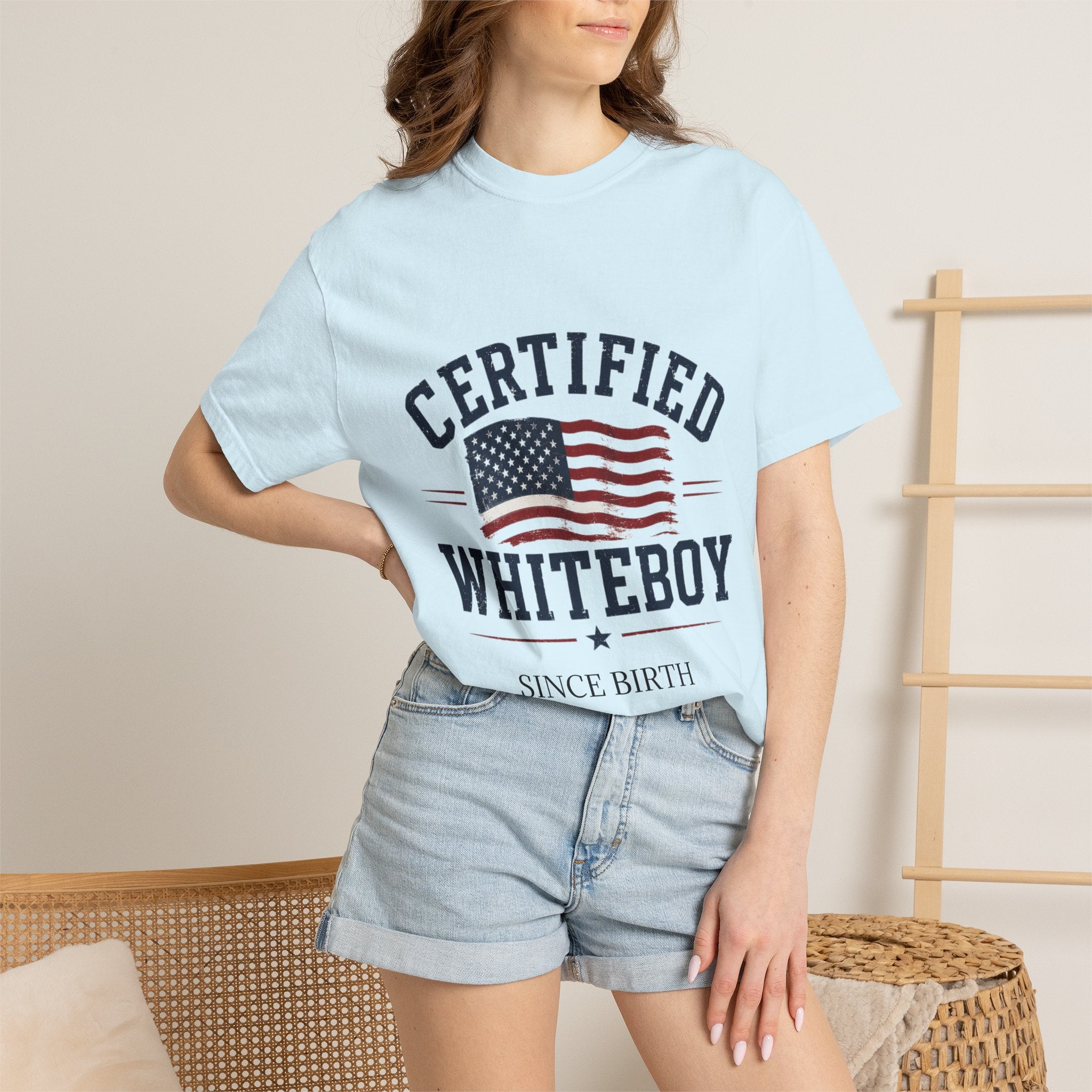 Certified white boy American Tshirt