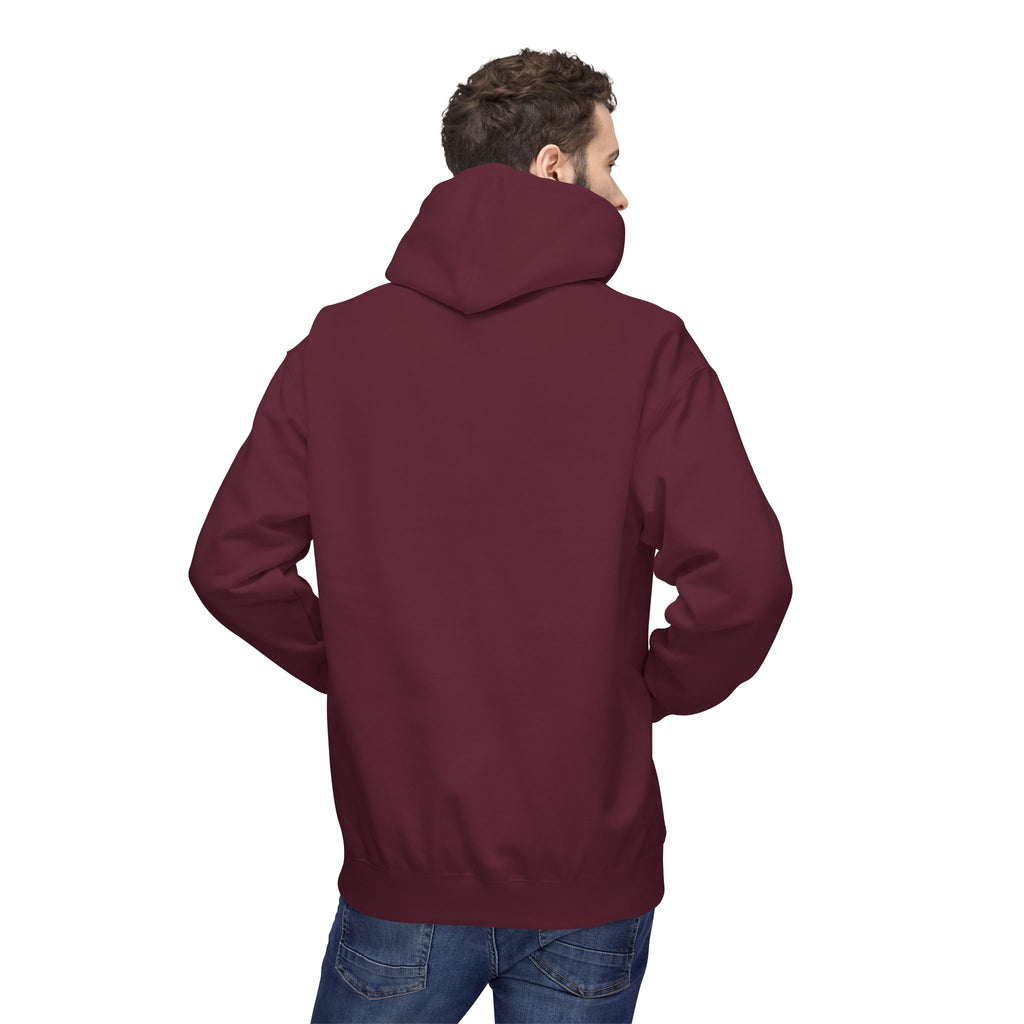 Texas Arch Hoodie — Vintage burnt orange college pullover