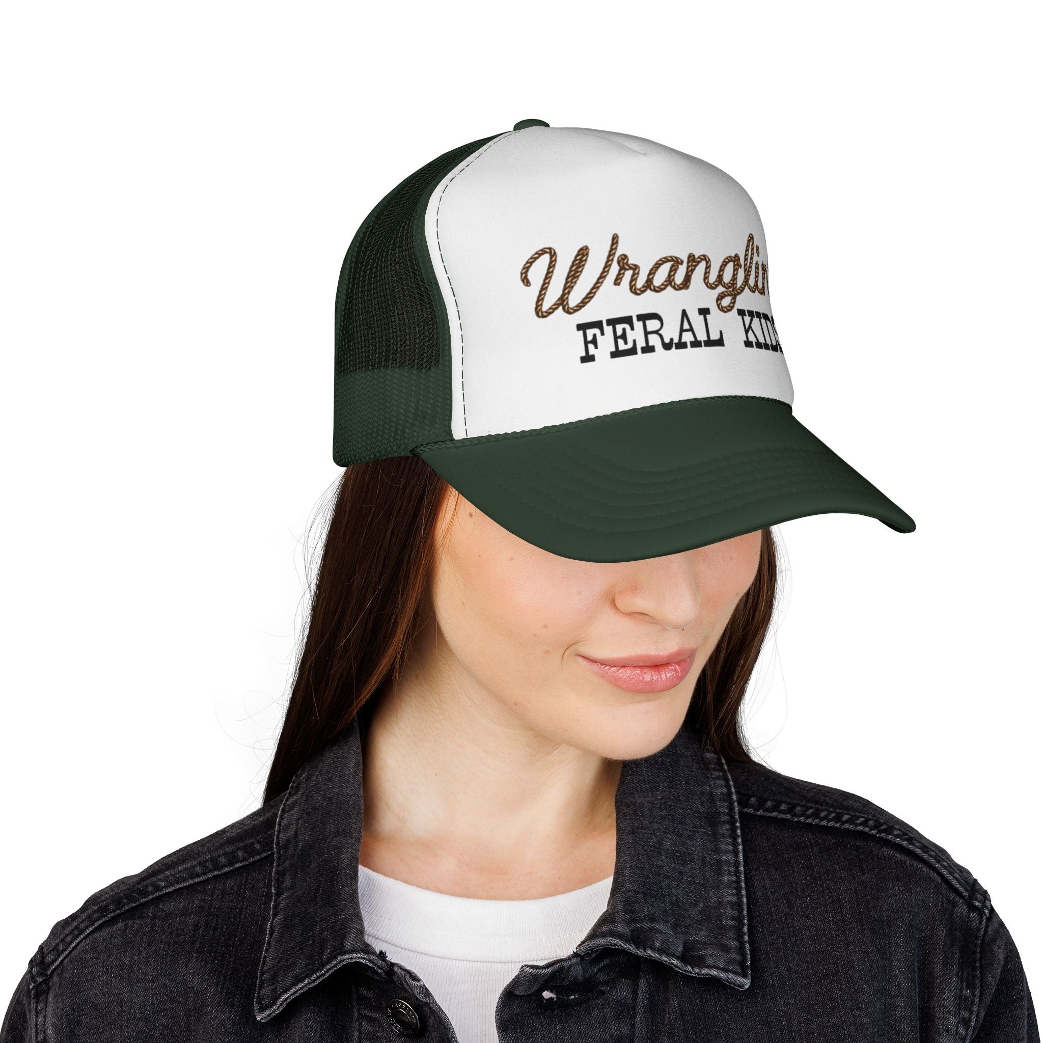 Wranglin' Feral Kids Trucker Cap