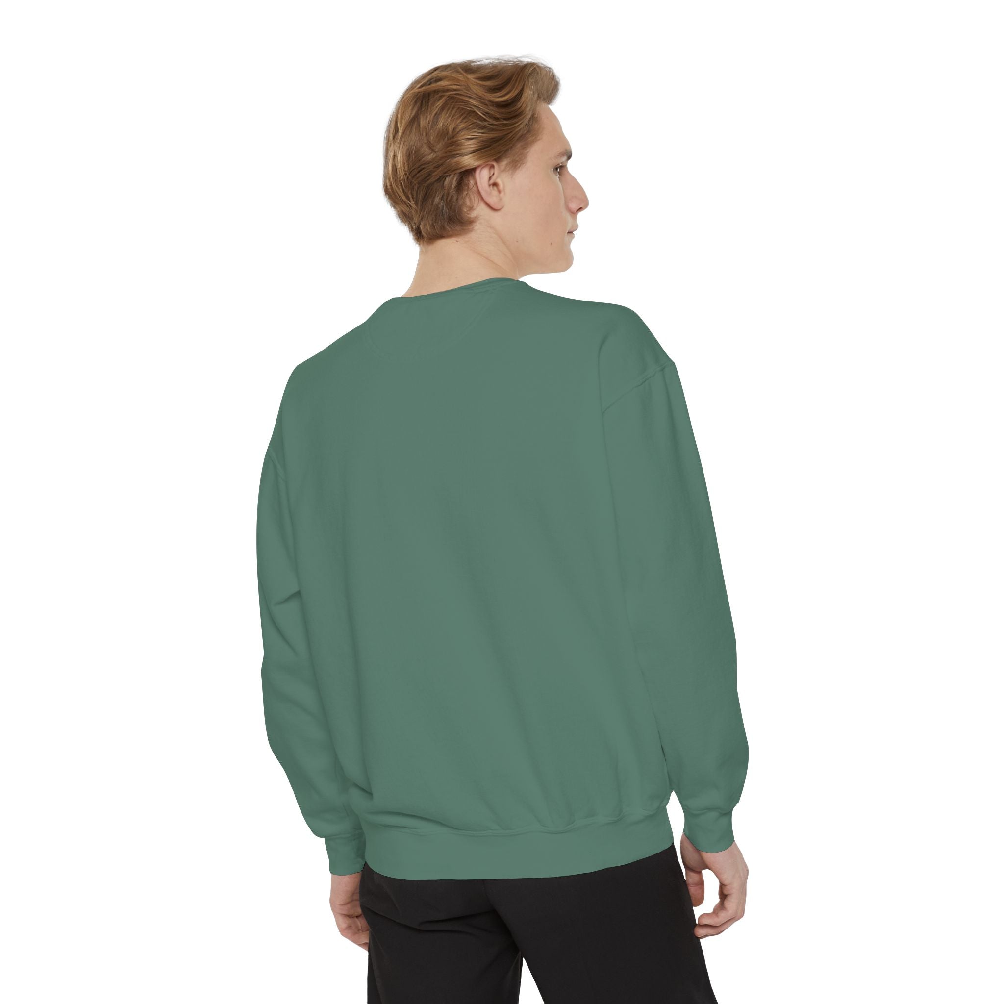 Faith Love Hope Family Sweatshirt – Vertical Script Cross Design