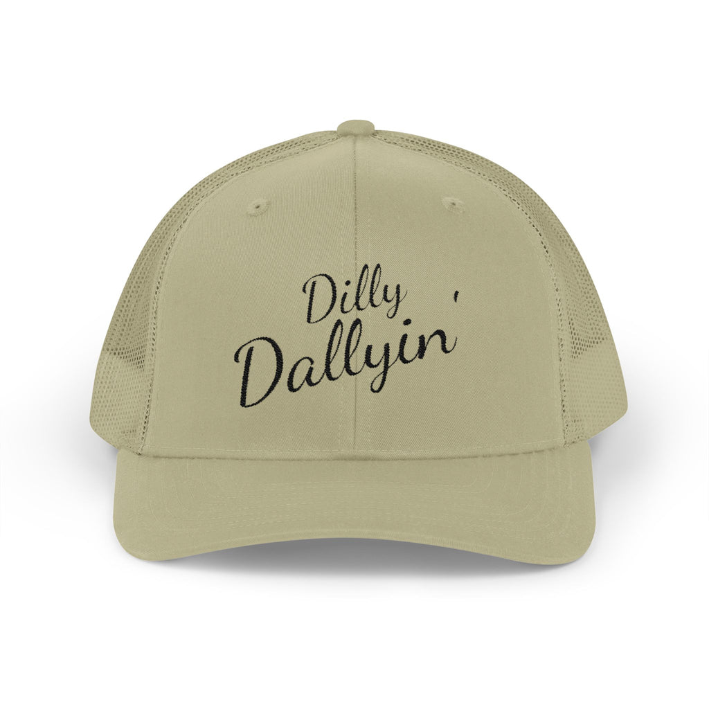 Dilly Dallyin' Script Trucker Cap