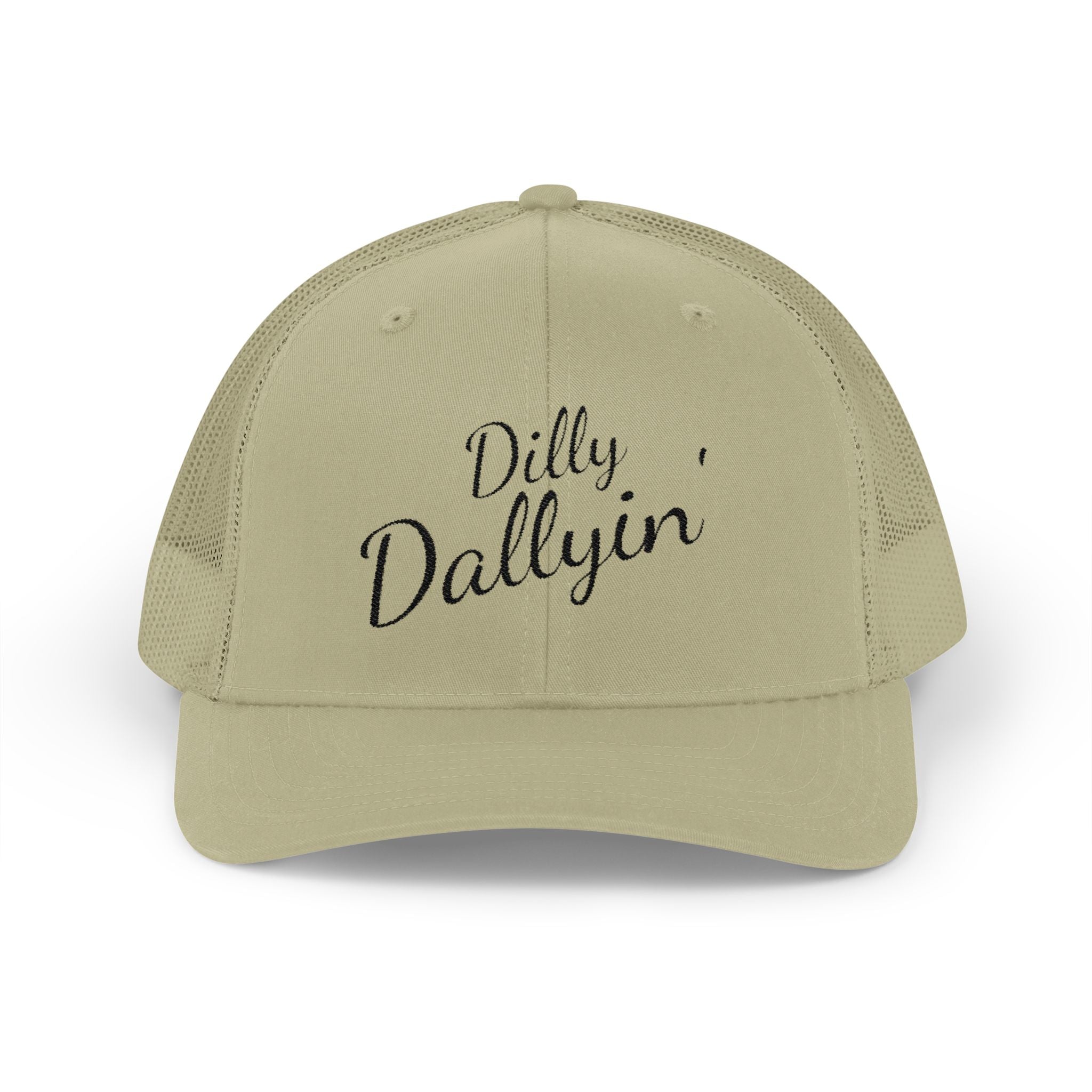 Dilly Dallyin' Script Trucker Cap