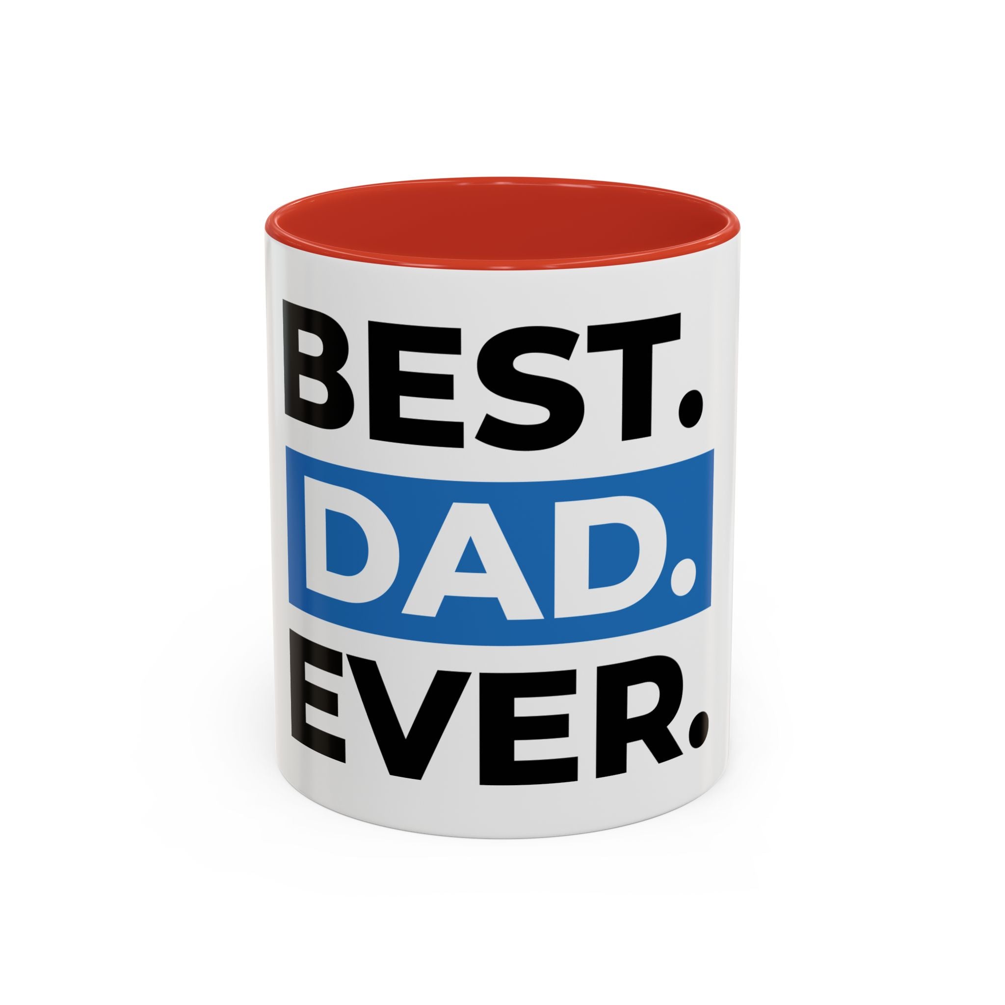 Best. Dad. Ever. Accent Coffee Mug — Father’s Day Gift