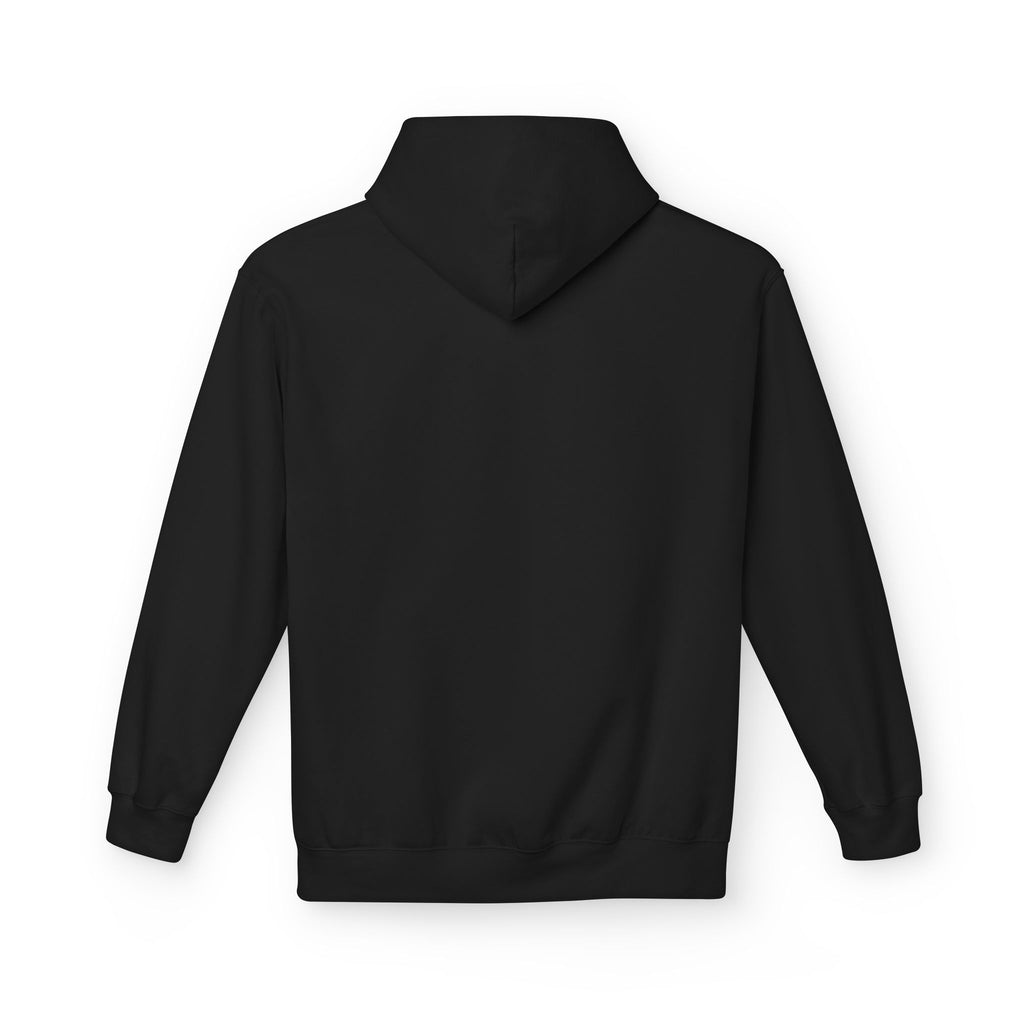 Classic White Hoodie — Unisex Midweight Fleece Pullover