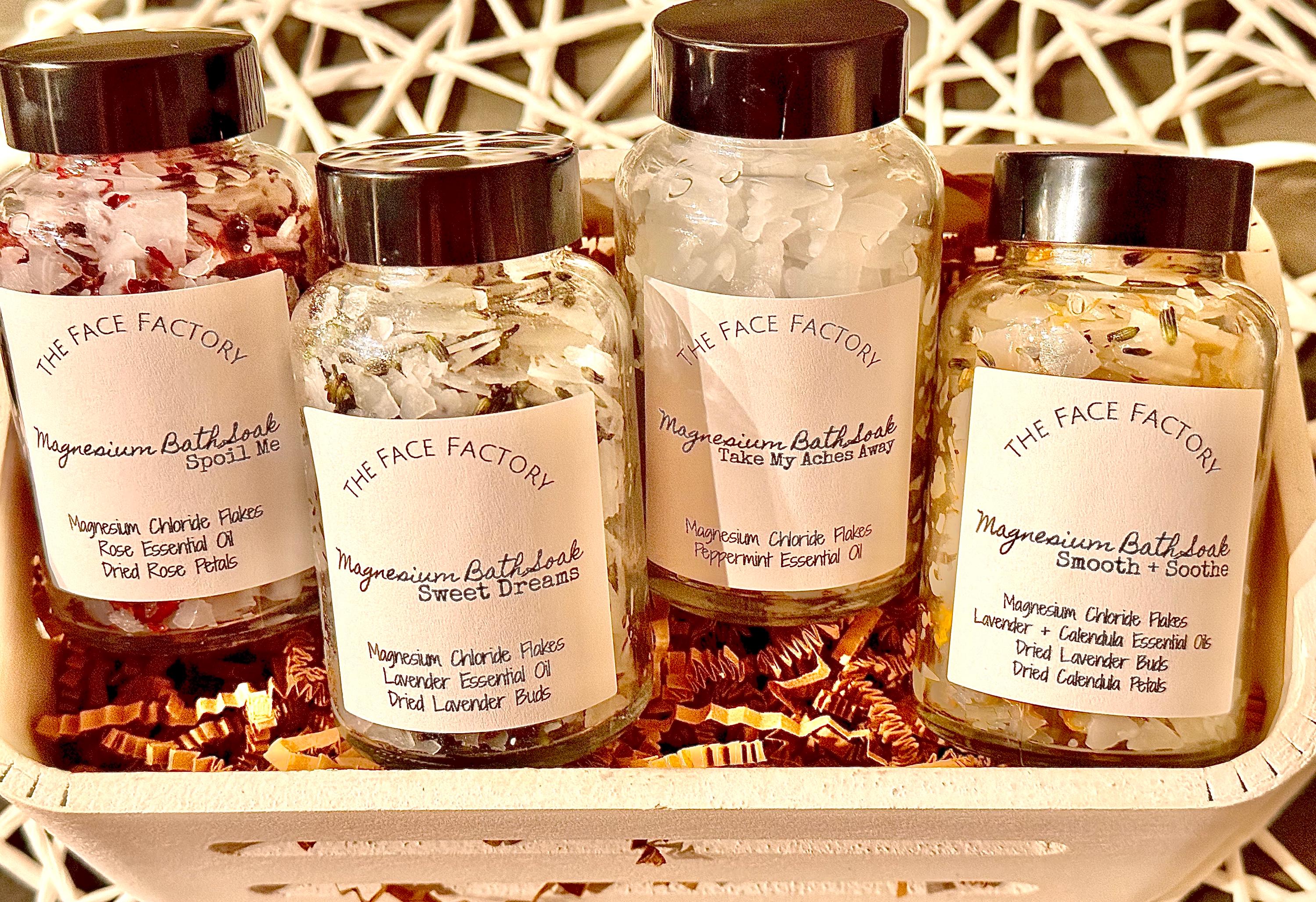 Deluxe Magnesium Bath Soak Set